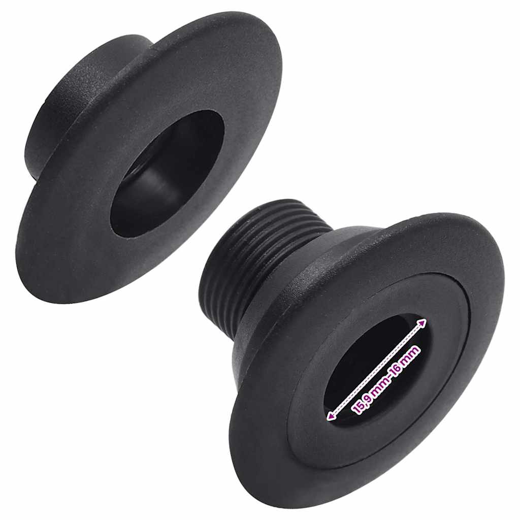 lejer til bordfodboldbord 15,9/16 mm stang 16 stk.