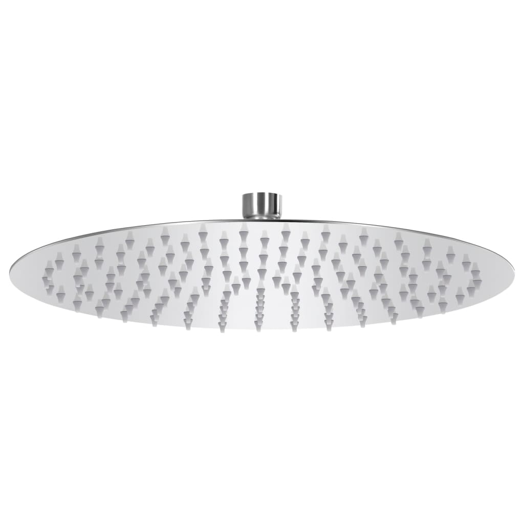 regnbrusehoved 30 cm rund rustfrit stål 304
