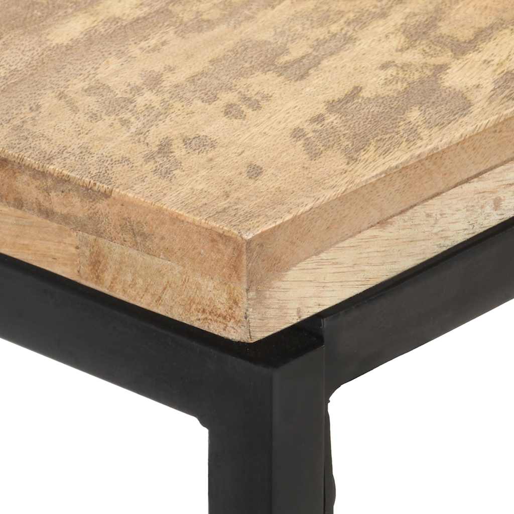 konsolbord 110x35x75 cm massivt mangotræ