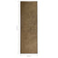 vaskbar dørmåtte 60x180 cm brun