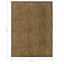 vaskbar dørmåtte 90x120 cm brun