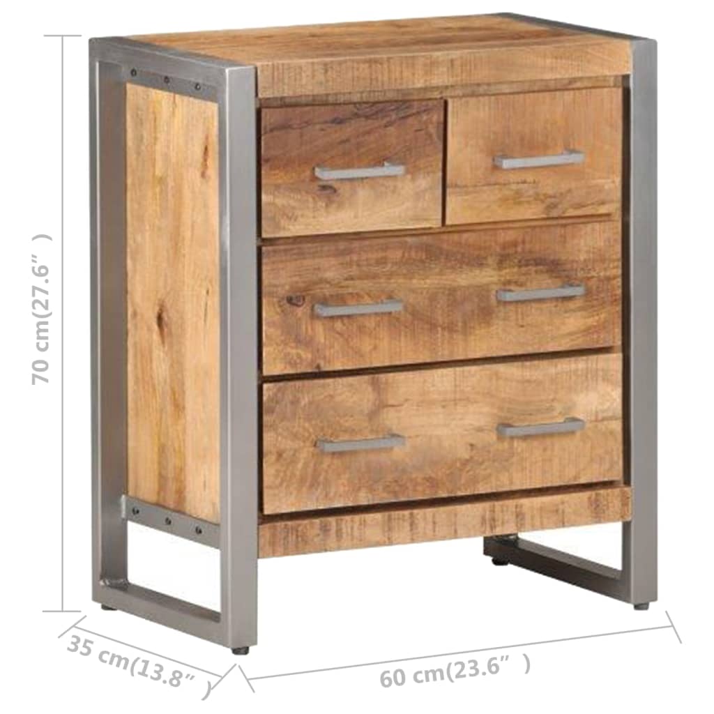 skænk 60x35x70 cm ru mangotræ