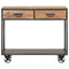 konsolbord 90x35x74 cm massivt genbrugstræ
