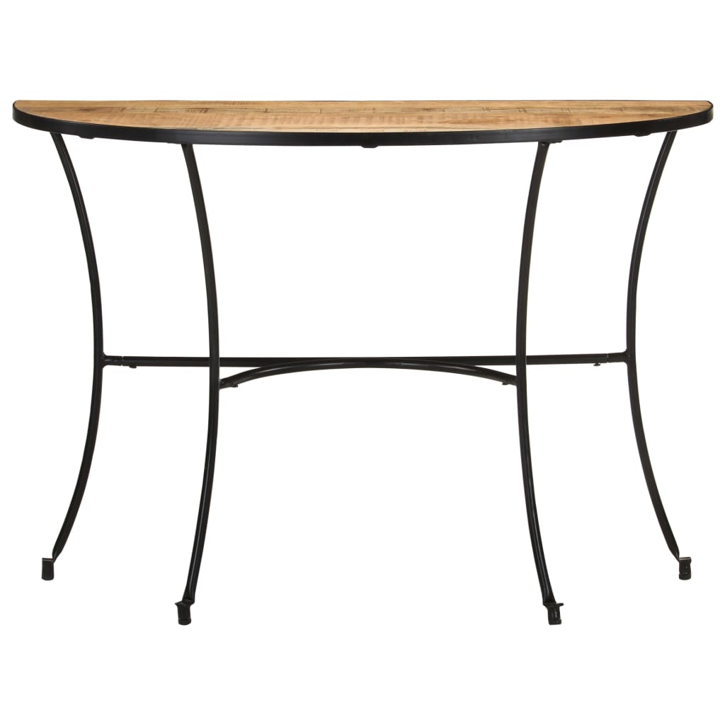 sidebord 110x40x77 cm massivt mangotræ