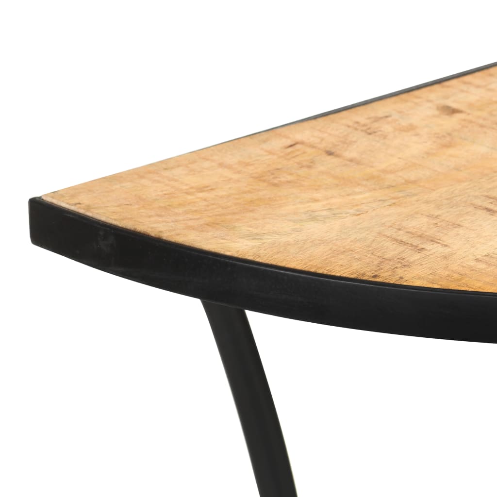 sidebord 110x40x77 cm massivt mangotræ