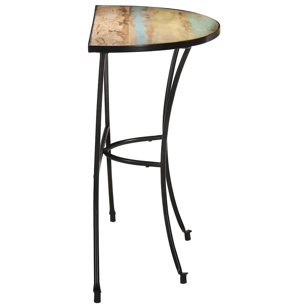 sidebord 110x40x77 cm massivt genbrugstræ