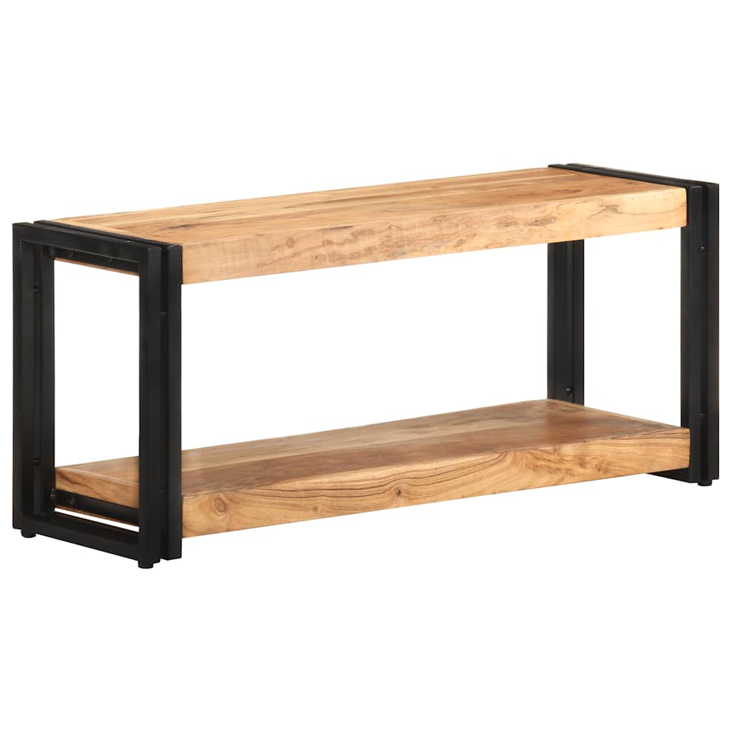 tv-skab 90x30x40 cm massivt akacietræ