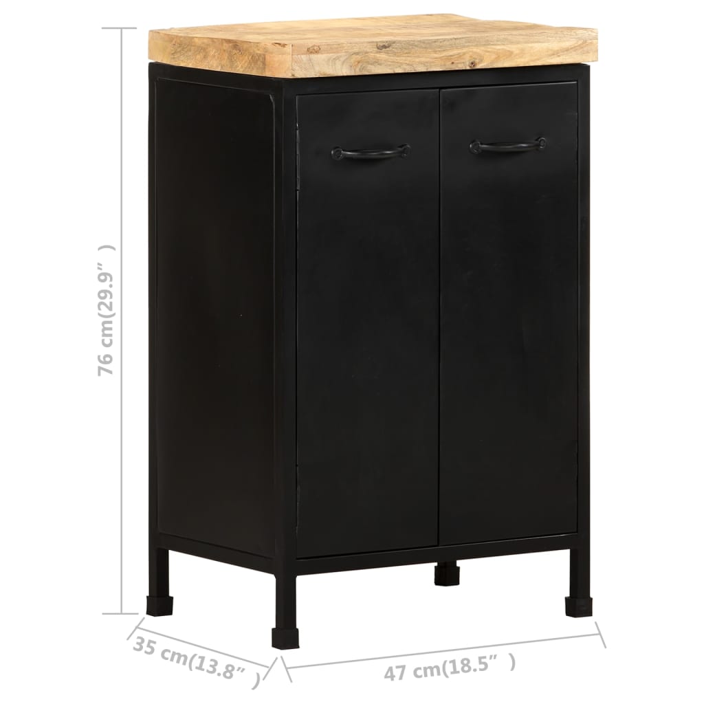 skænk 47x35x76 cm ru mangotræ