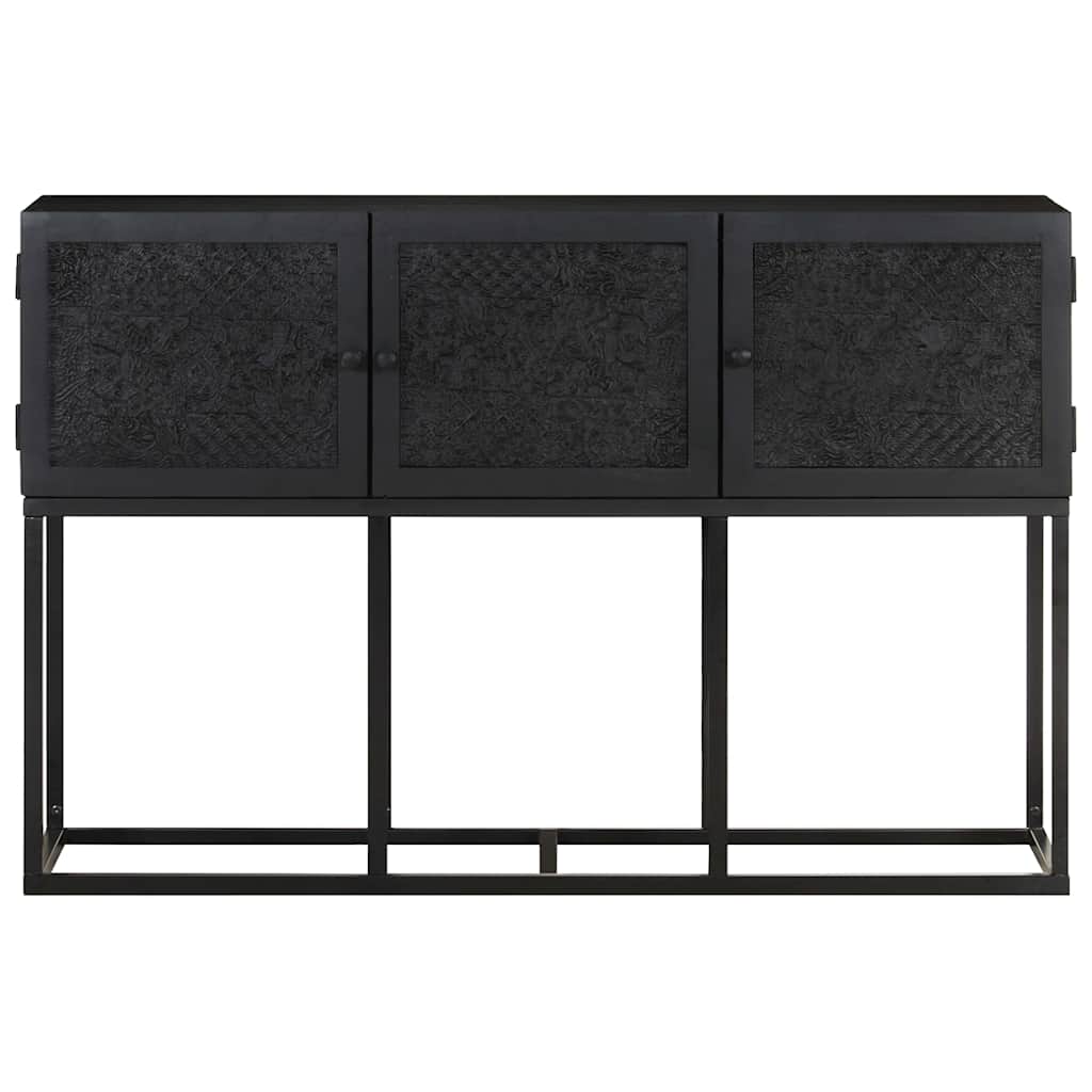 skænk 115x30x76 cm massivt mangotræ