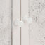 skænk 115x30x76 cm massivt mangotræ