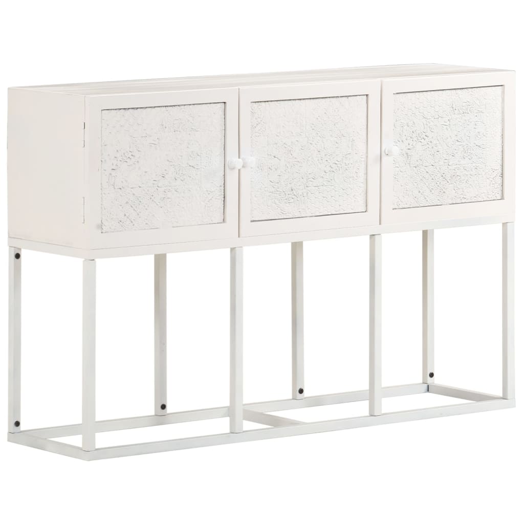 skænk 115x30x76 cm massivt mangotræ