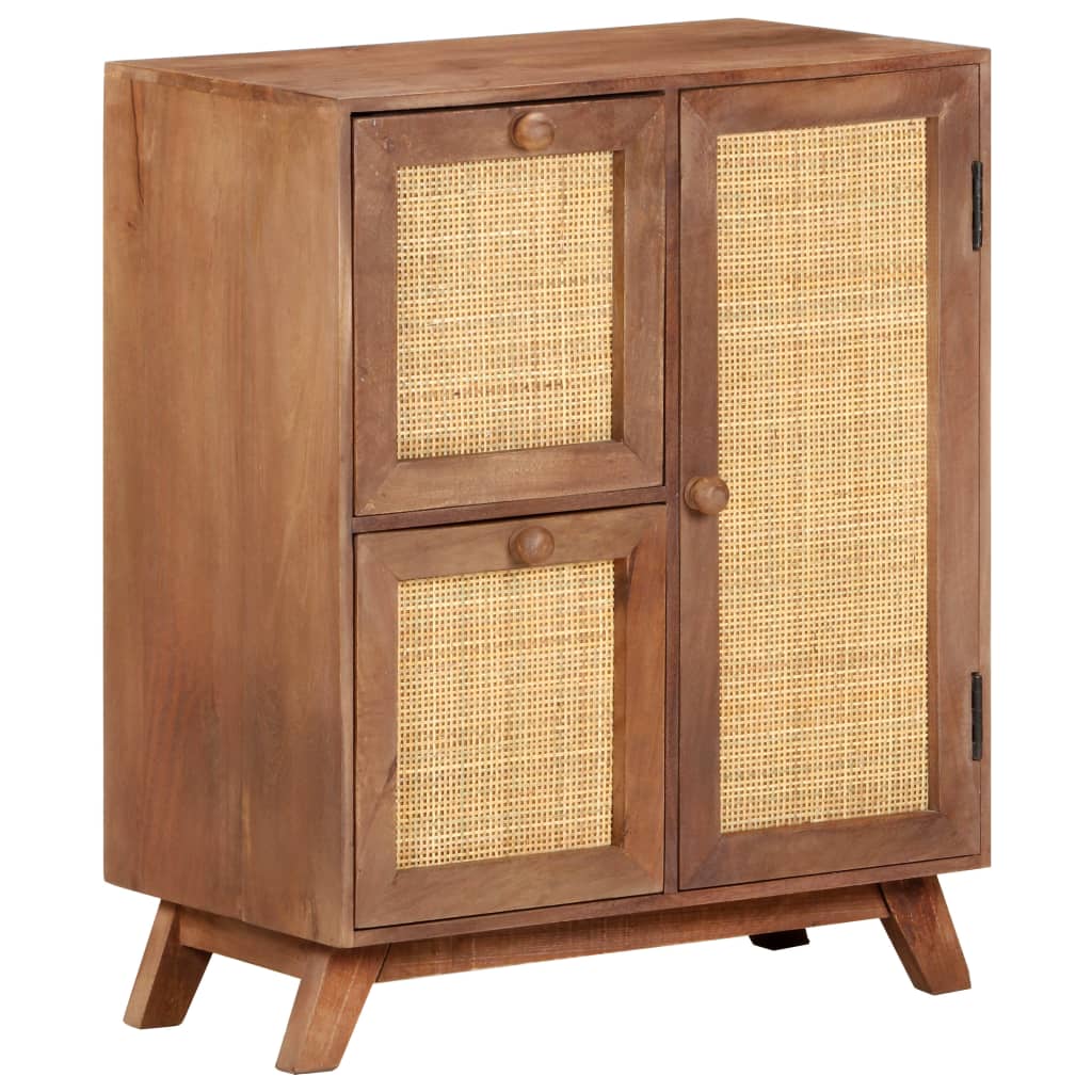 skænk 60x35x75 cm massivt mangotræ
