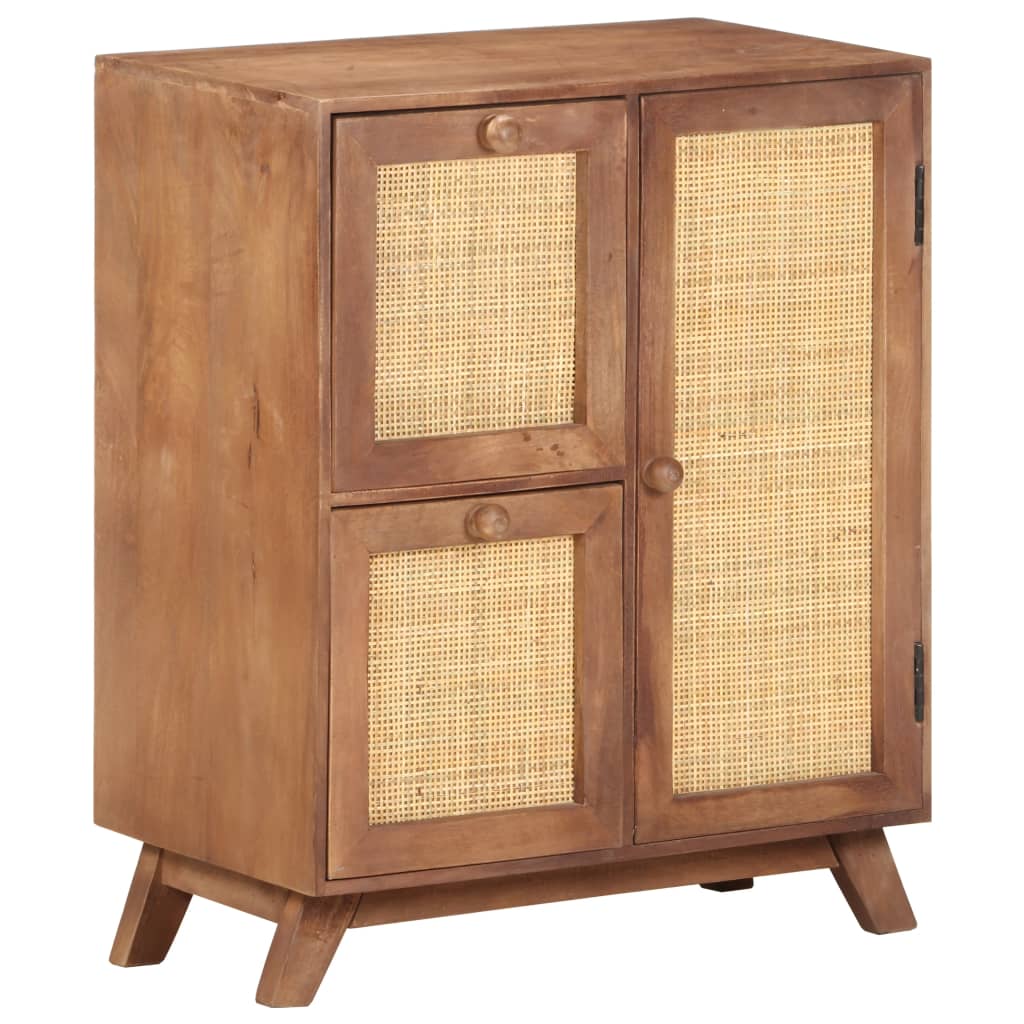 skænk 60x35x75 cm massivt mangotræ
