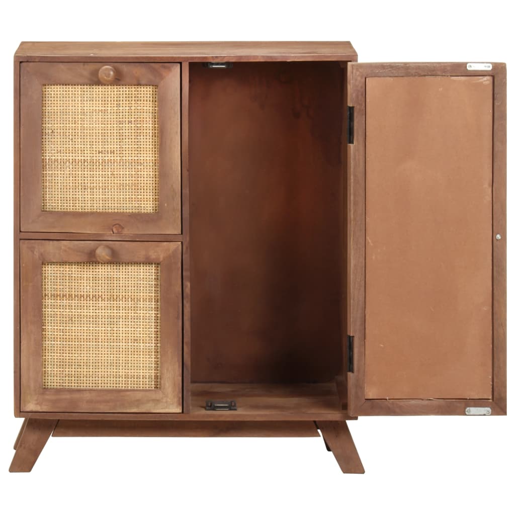 skænk 60x35x75 cm massivt mangotræ