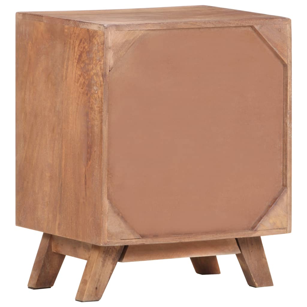 sengebord 40x30x50 cm massivt mangotræ