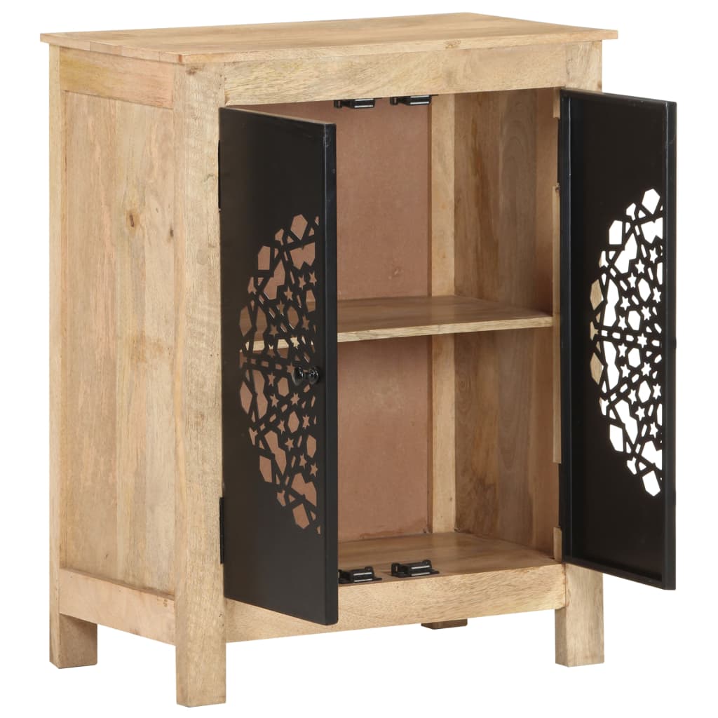 skænk 60x35x75 cm massivt mangotræ