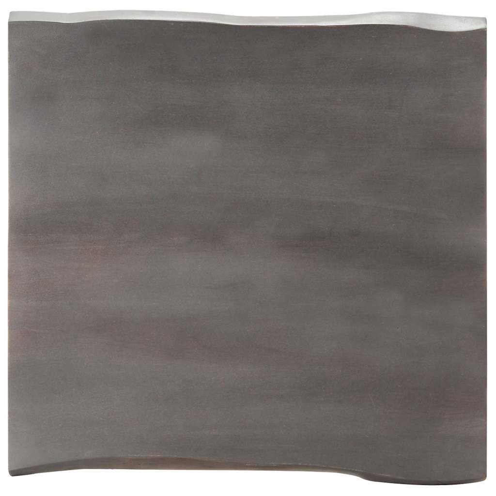 sofabord med levende kanter 60x60x40 cm massivt akacietræ