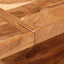 konsolbord 150x30x75 cm massivt akacietræ