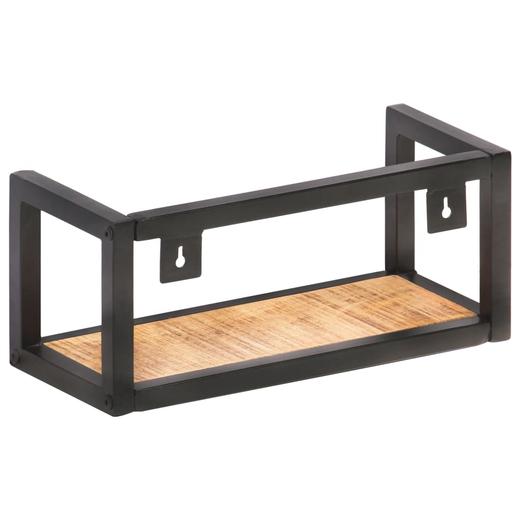 væghylder 2 stk. 40 cm ru mangotræ