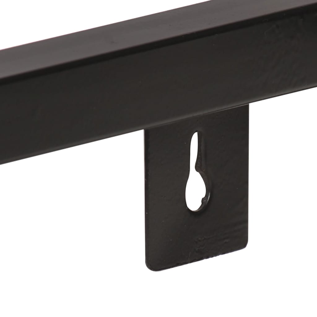 væghylder 2 stk. 120 cm ru mangotræ