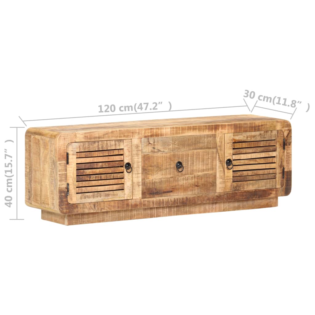 tv-skab 120x30x40 cm ru mangotræ
