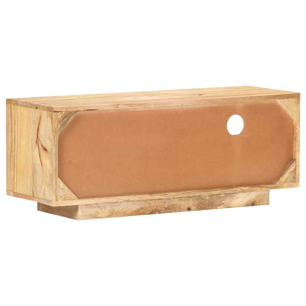 tv-skab 90x30x35 cm massivt mangotræ