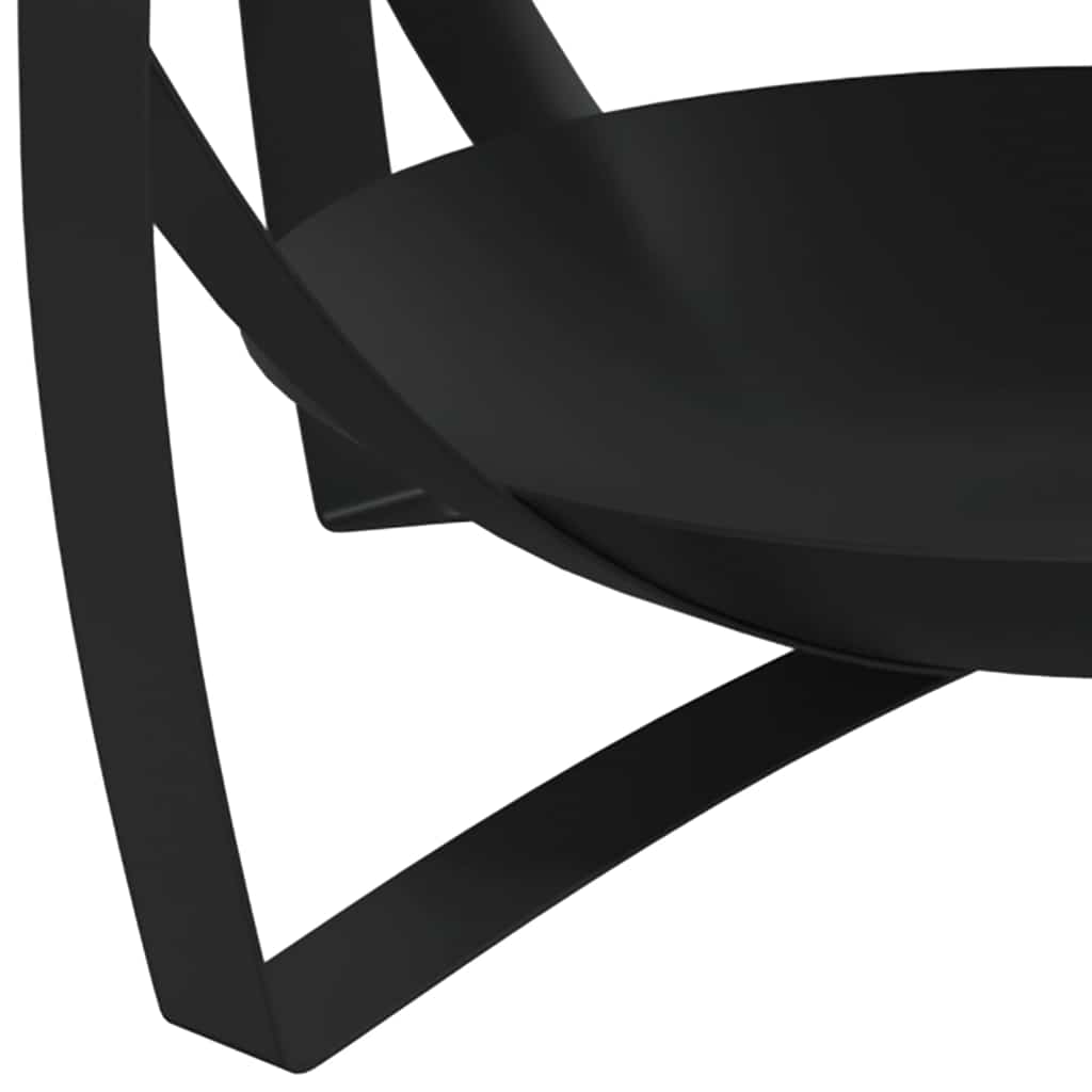 sofabord Ø68x43 cm massivt genbrugstræ