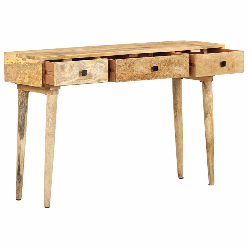 konsolbord 115x35x76 cm massivt mangotræ