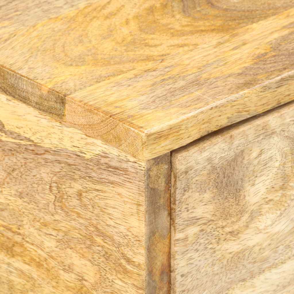 konsolbord 115x35x76 cm massivt mangotræ