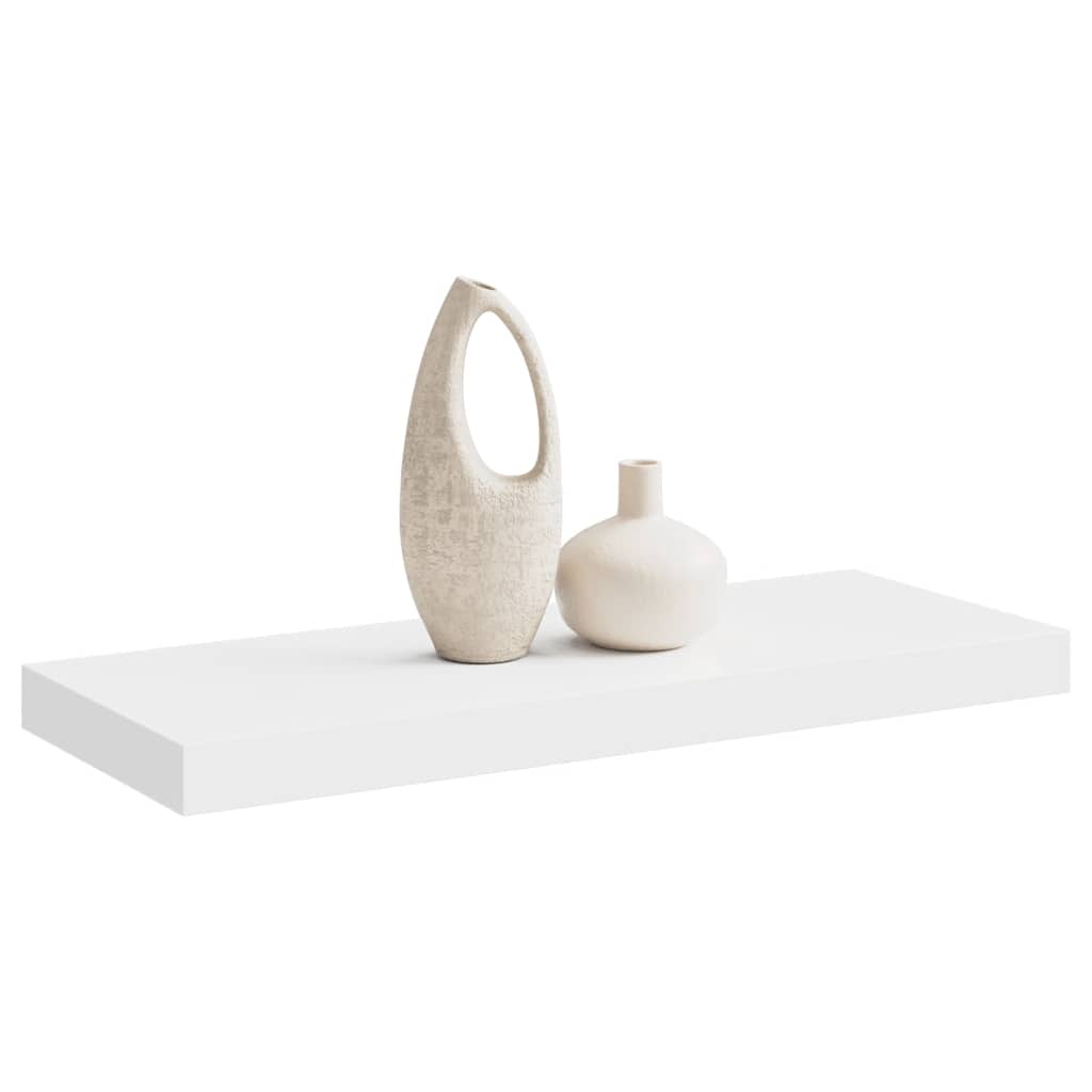 væghylde 60x23,5x3,8 cm MDF hvid