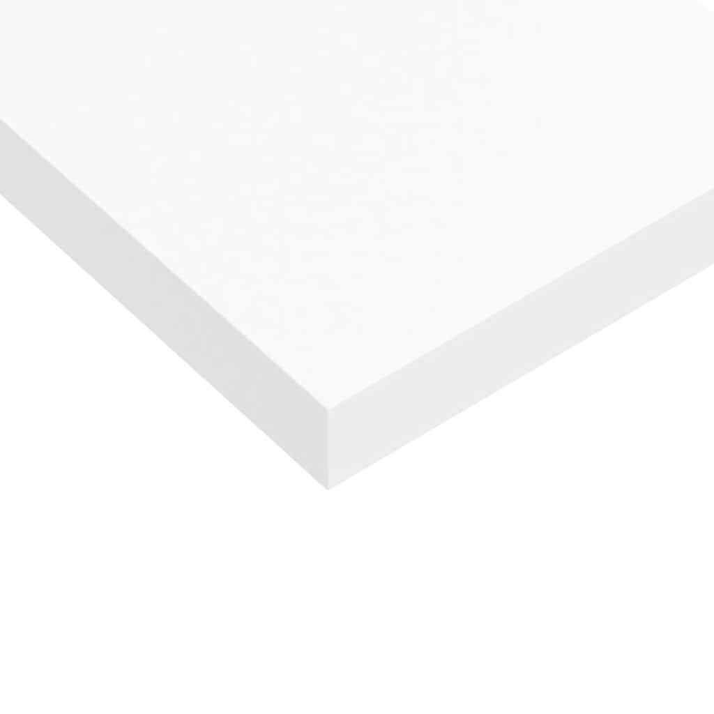 væghylde 60x23,5x3,8 cm MDF hvid