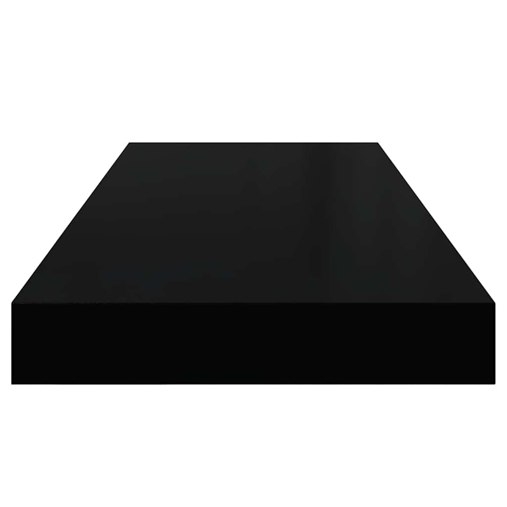 væghylde 60x23,5x3,8 cm MDF sort