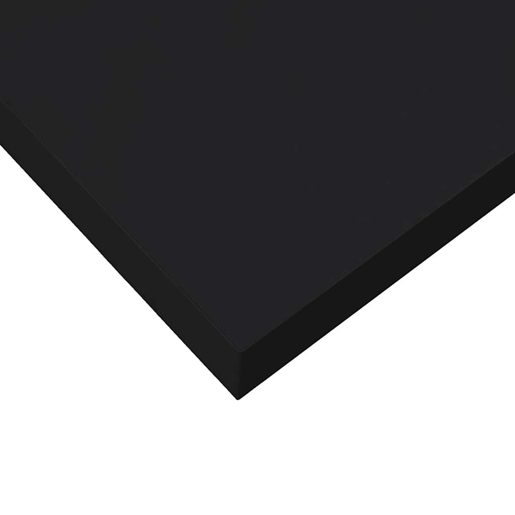 væghylde 60x23,5x3,8 cm MDF sort