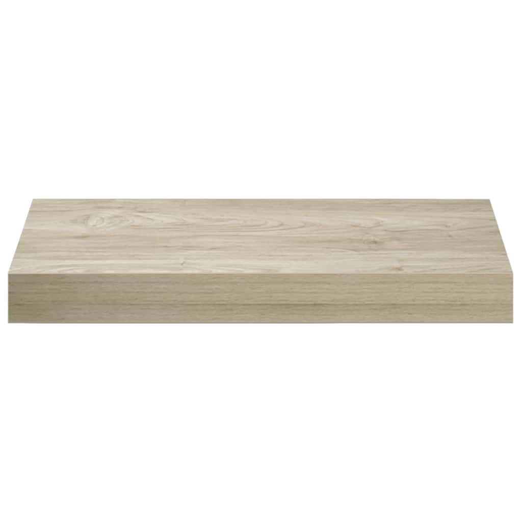 væghylder 4 stk. 40x23,5x3,8 cm MDF egetræsfarve