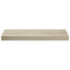 væghylder 4 stk. 60x23,5x3,8 cm MDF egetræsfarve