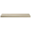 væghylder 2 stk. 80x23,5x3,8 cm MDF egetræsfarve
