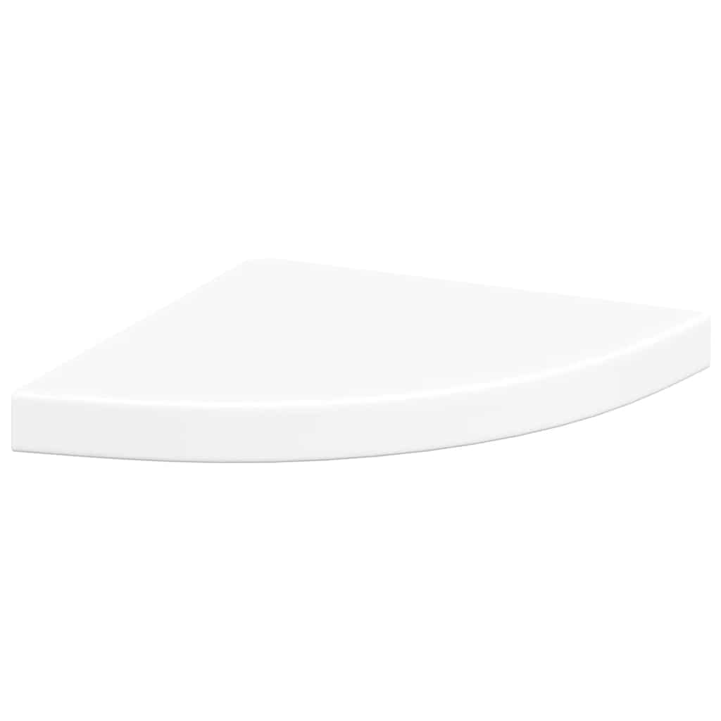 hjørnehylder 4 stk. 35x35x3,8 cm MDF hvid