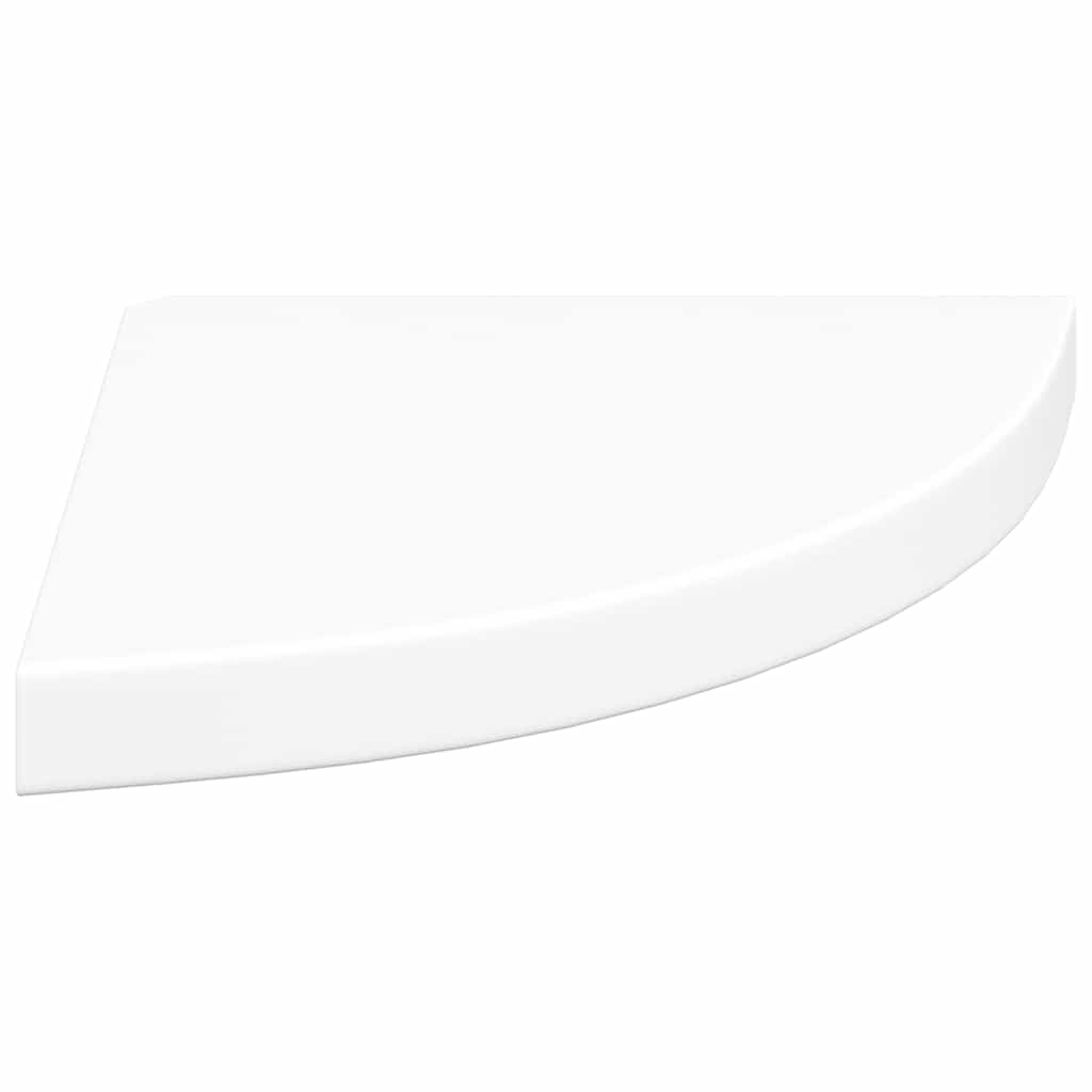 hjørnehylder 4 stk. 35x35x3,8 cm MDF hvid