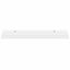 gallerihylder 2 stk. 40x9x3 cm MDF hvid