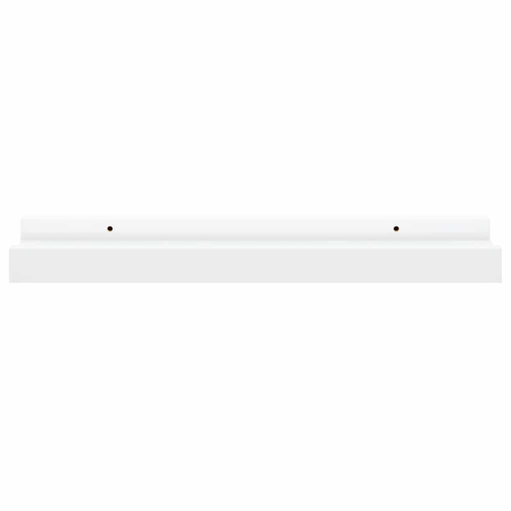 gallerihylder 2 stk. 40x9x3 cm MDF hvid