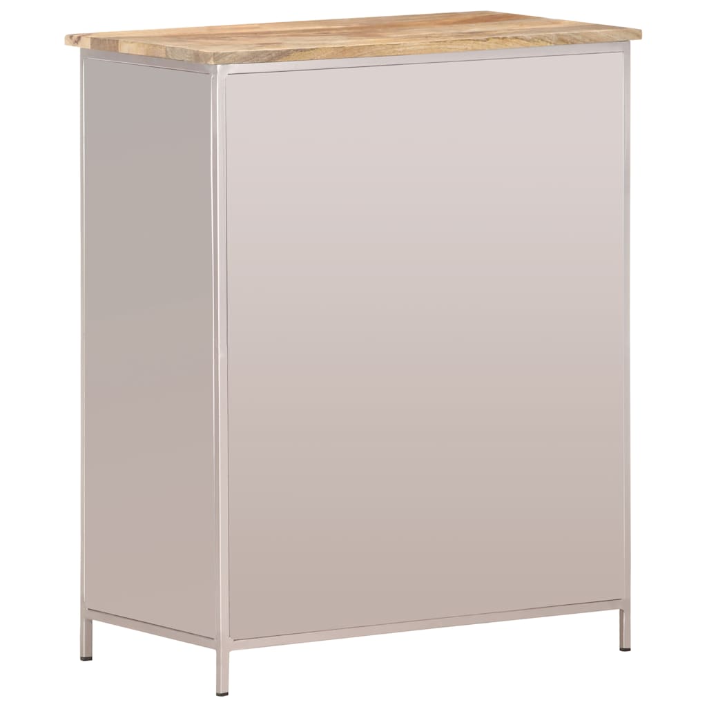 skænk 60x35x75 cm ru mangotræ og jern