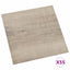 Gulvplanker Gråbrun 5,11 m² 55 stk. PVC