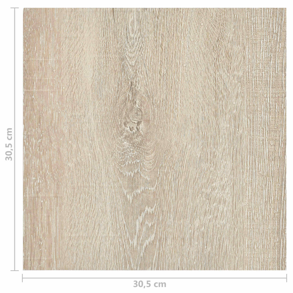 Gulvplanker Beige 5,11 m² 55 stk. PVC