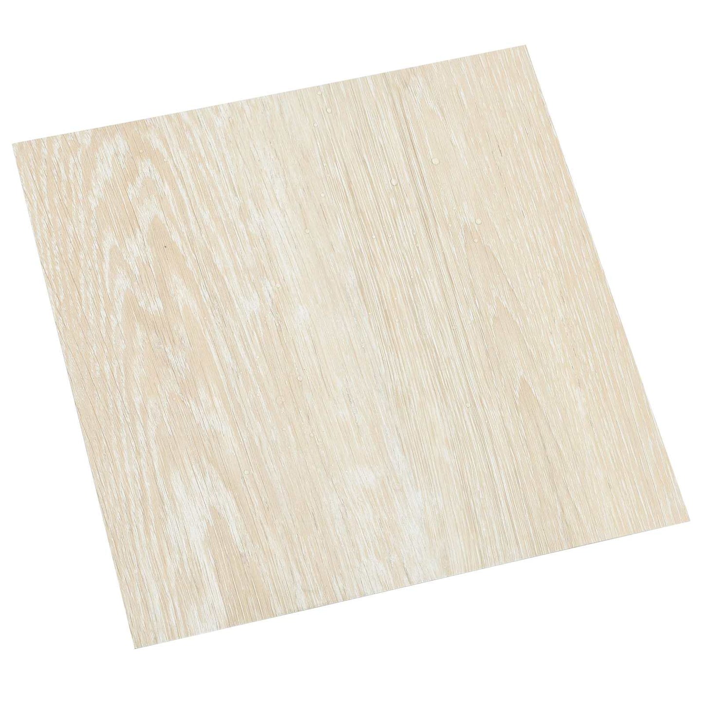 Gulvplanker Hvid og Beige 5,11 m² 55 stk. PVC