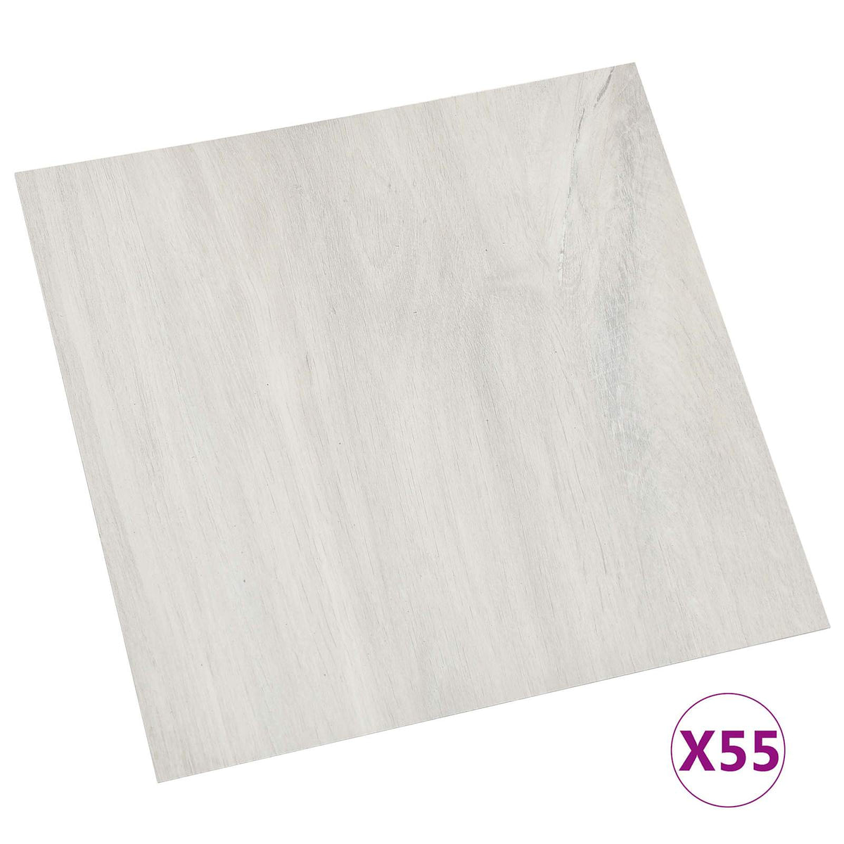 Gulvplanker Creme 5,11 m² 55 stk. PVC