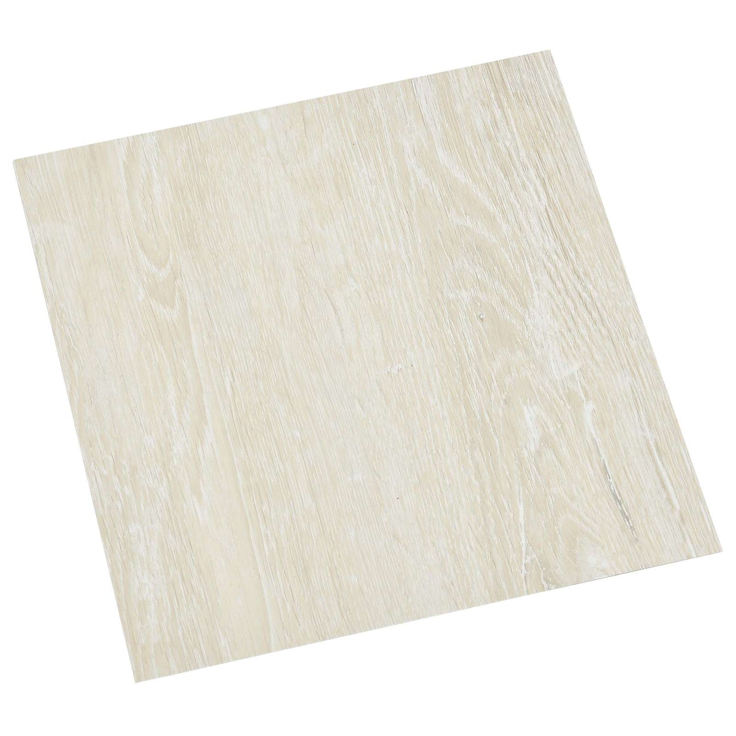 Gulvplanker Cremehvid 5,11 m² 55 stk. PVC