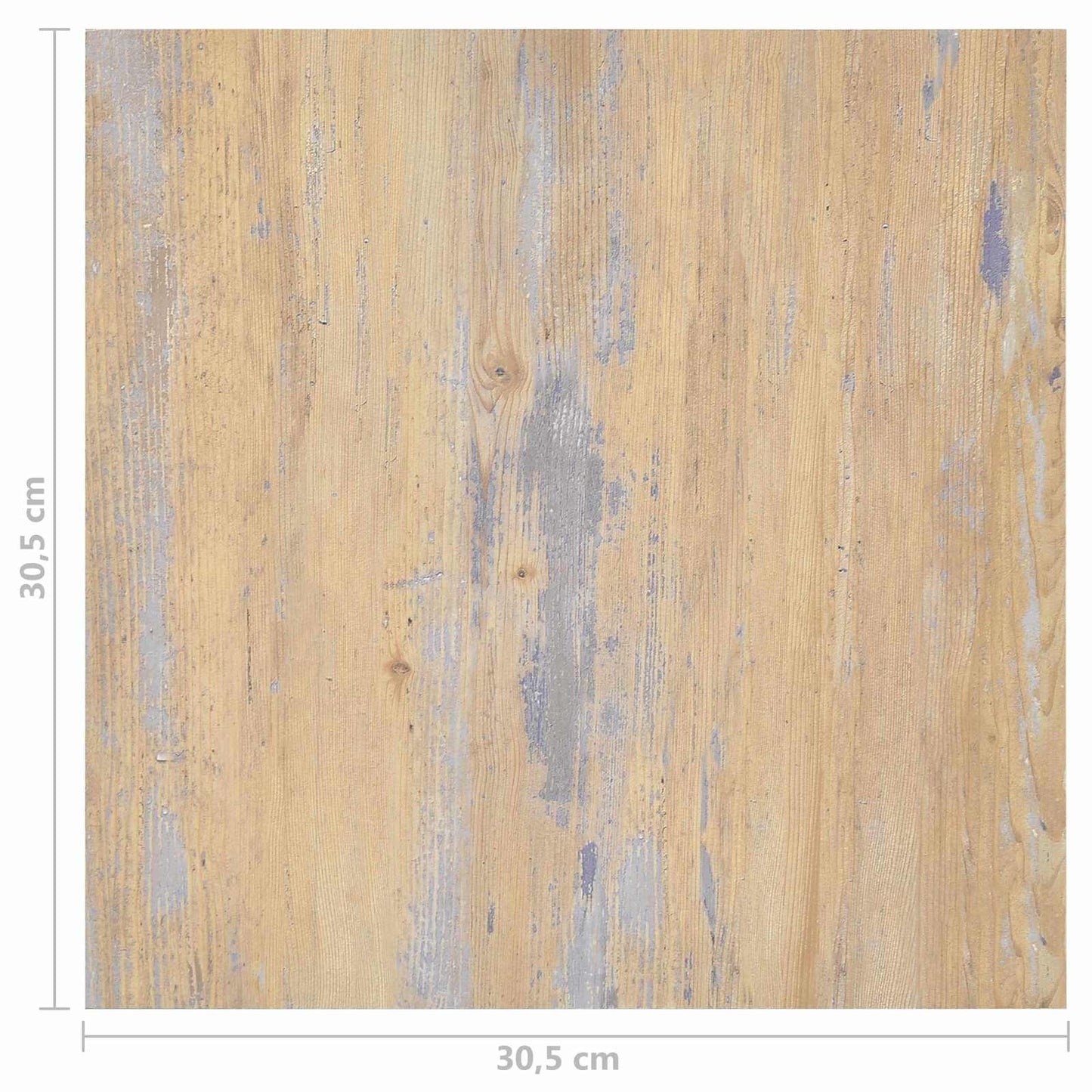 Gulvplanker Brun og grå 5,11 m² 55 stk. PVC
