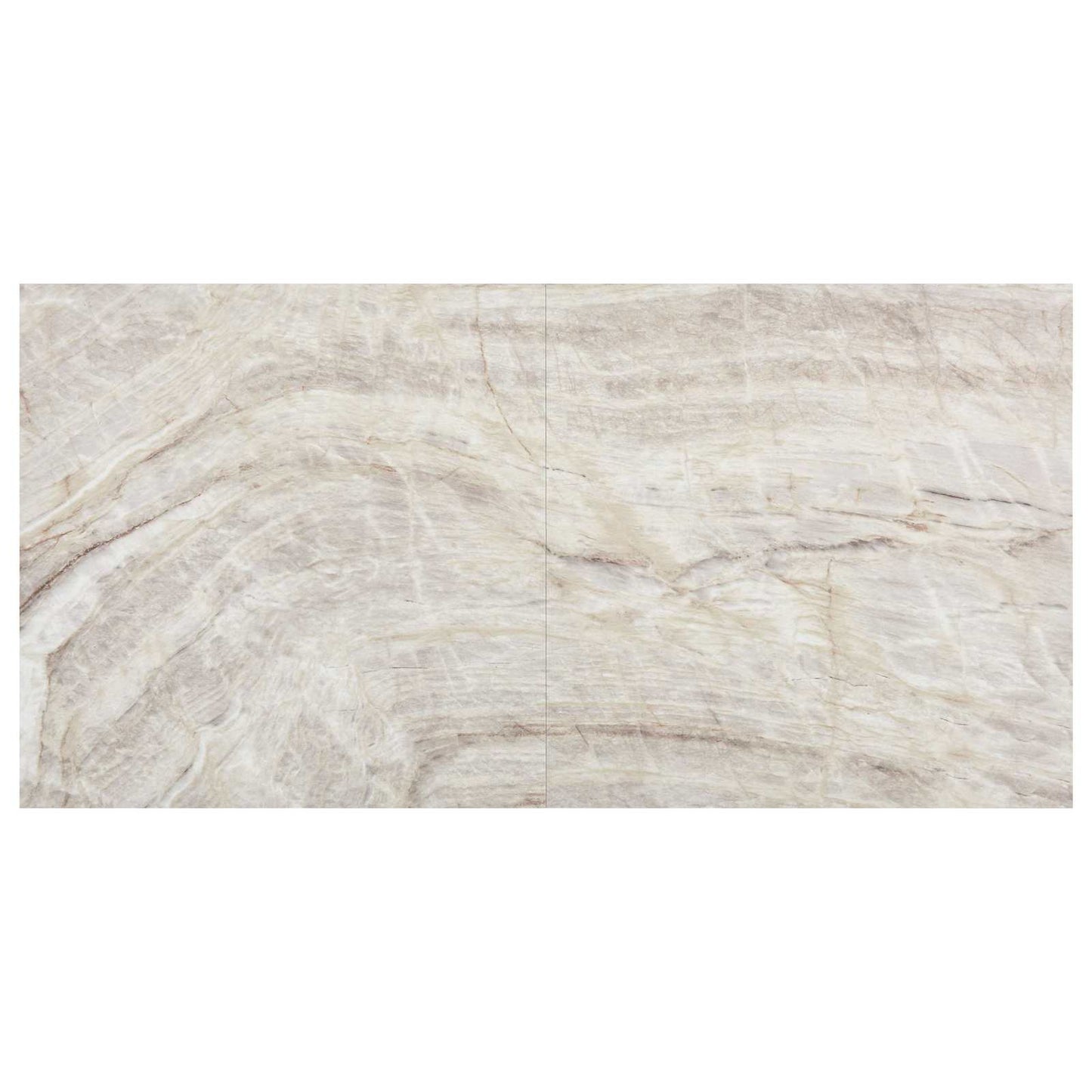 Gulvplanker Brun og Beige 5,11 m² 55 stk. PVC