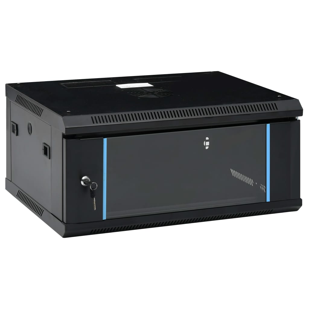 væghængt netværksskab 4U 19" IP20 600x450x285 mm