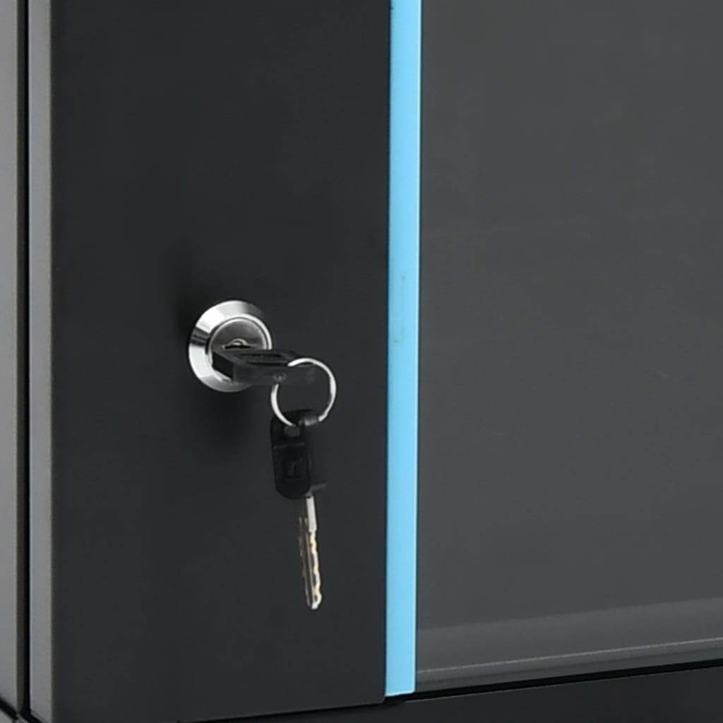 væghængt netværksskab 4U 19" IP20 600x450x285 mm